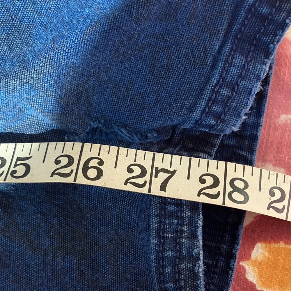 Anthropologie Wanderer Distressed Blue Pants - Picture 16 of 16